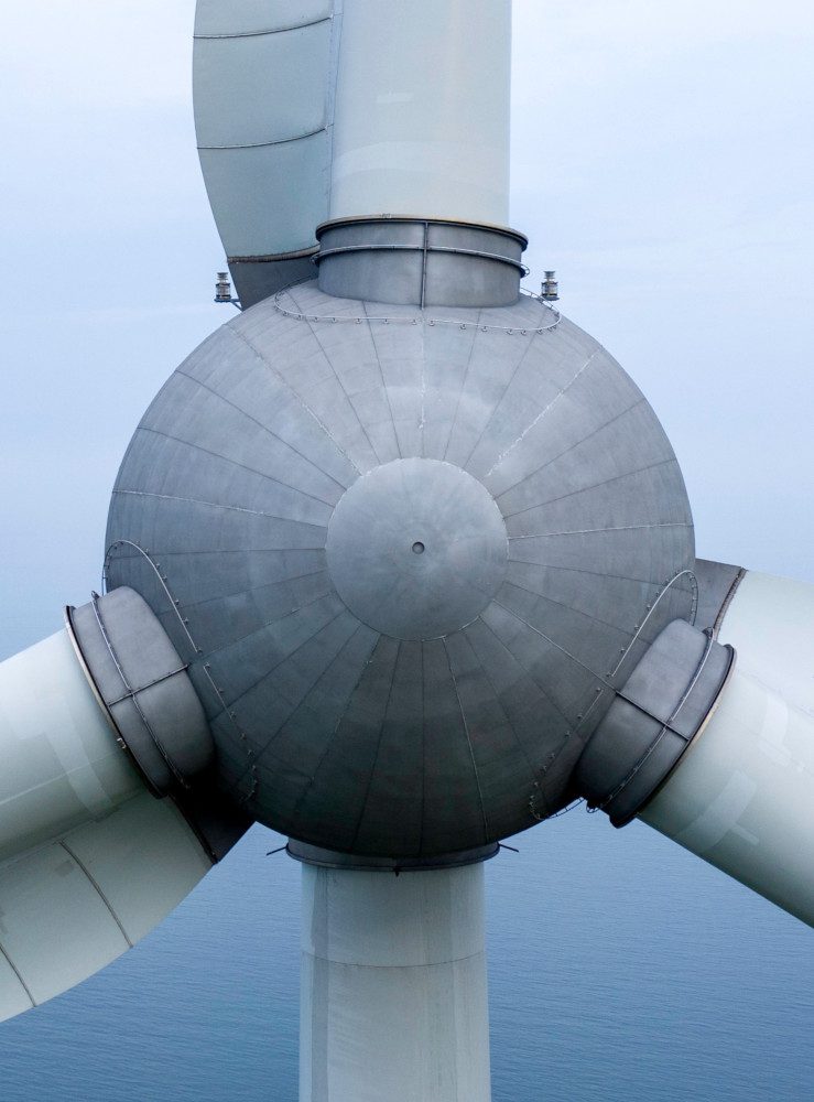 Close,Up,View,Of,A,Wind,Turbine,For,Renewable,Green